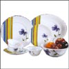 Smiling Stripes La Opala Dinner set(33 Pcs) - Click here to View more details about this Product